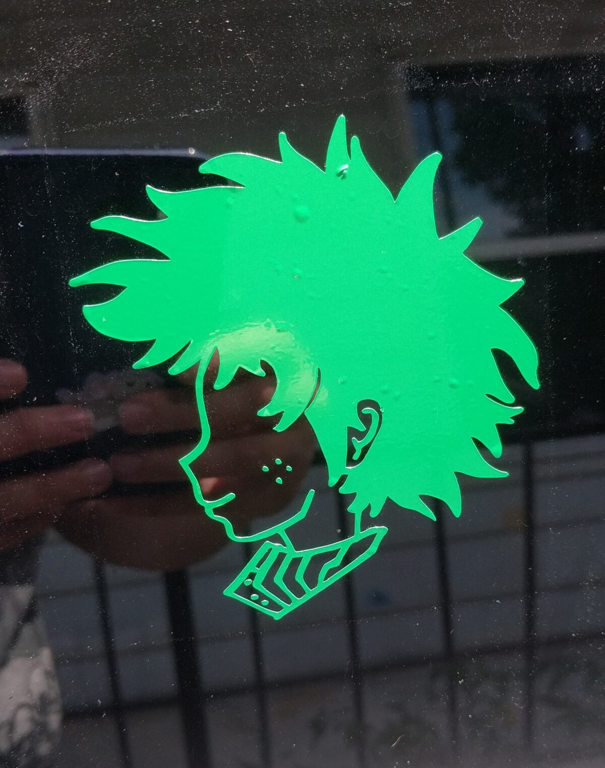 MHA My Hero Academia BNHA Deku vinyl car decal computer sticker fanart - Image 1
